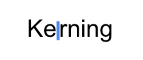 Image illustrating how kerning affects the appearance of text