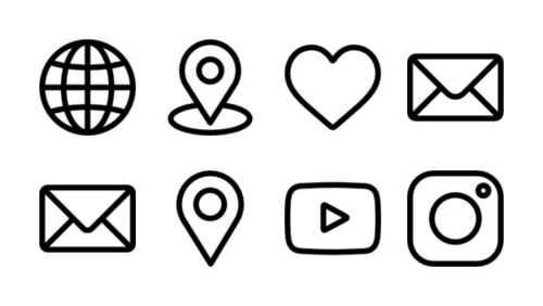 Image of multiple differnet icons.