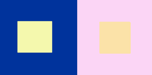 Relativiy of Lightness Example