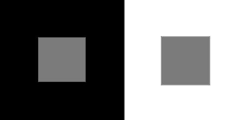 Relativity of Dark Gray